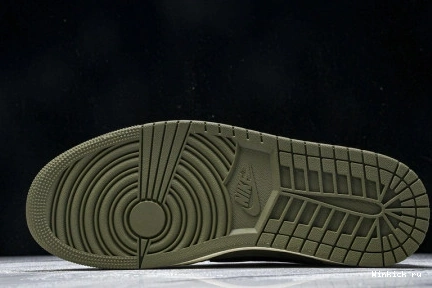 Air 1 Travis  Low Jordan OLIVE x Scott 1111